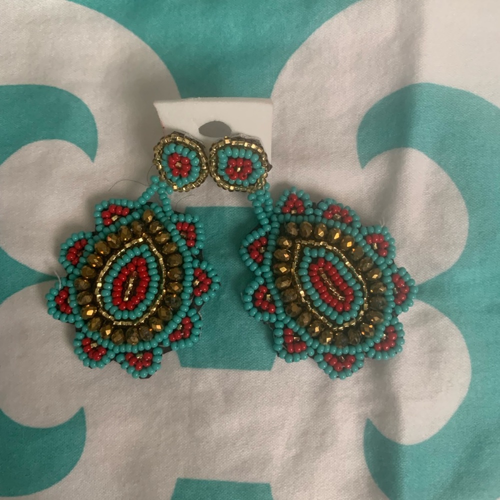 Colorful earrings - Picture 3 of 4
